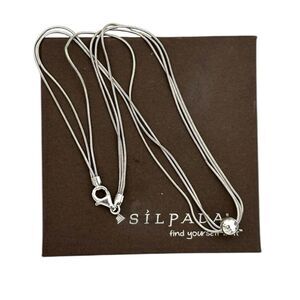 Silpada Retired N0914 Thoreau Necklace 16” in length.